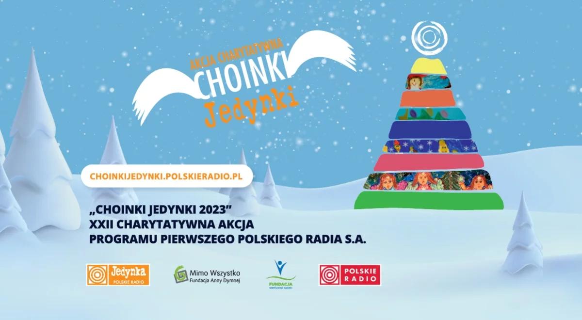 Dziś malowanie świątecznych obrazów w ramach akcji "Choinki Jedynki 2023"