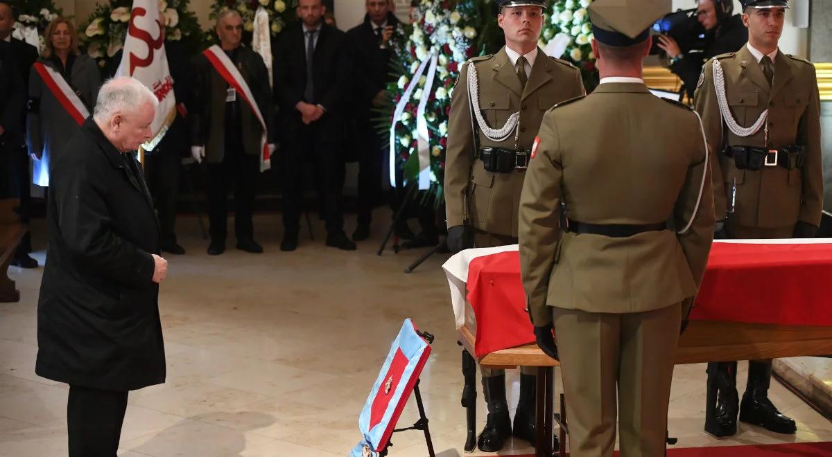 Jarosław Kaczyński o Kornelu Morawieckim: żegnam człowieka niezwykłego