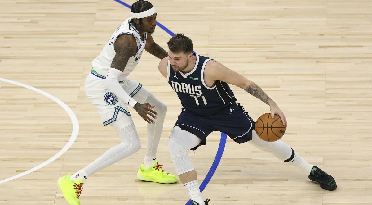 NBA. Mavericks zaczęli finały Zachodu od wygranej. Świetny mecz Doncicia i Irvinga przeciwko Wolves