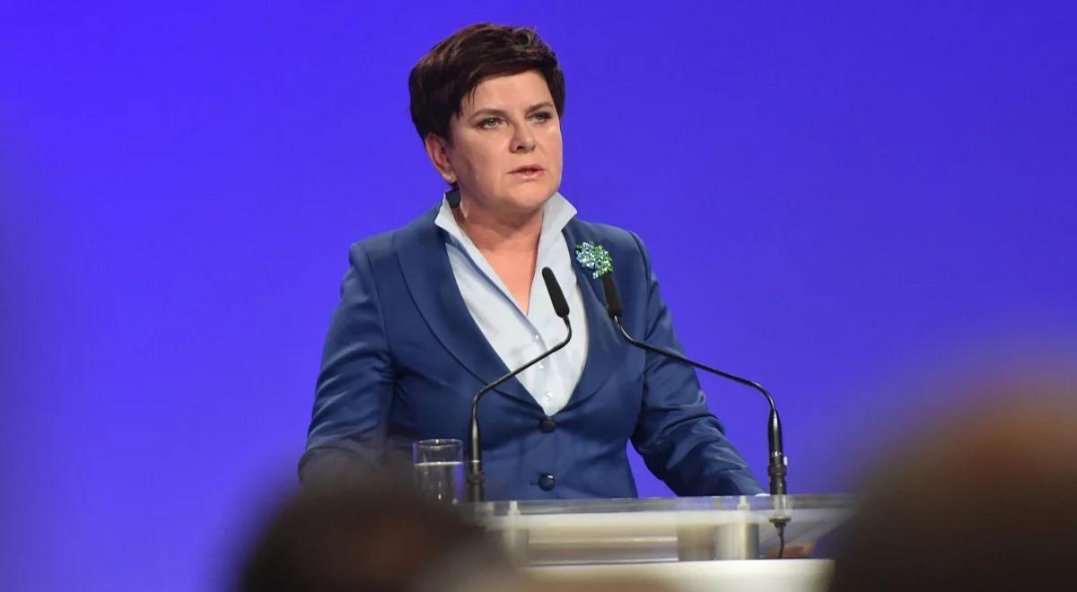 Premier Beata Szydło: chcemy Polski silnej, ambitnej i godnej