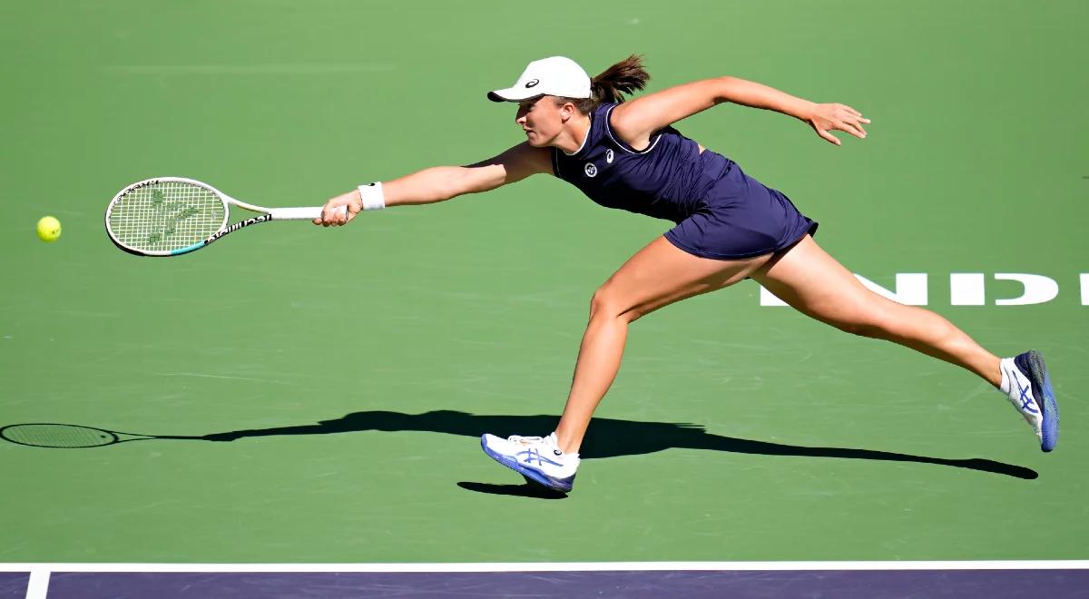 WTA Indian Wells: wyjątkowy gest Igi Świątek. Przekaże tysiące dolarów wsparcia