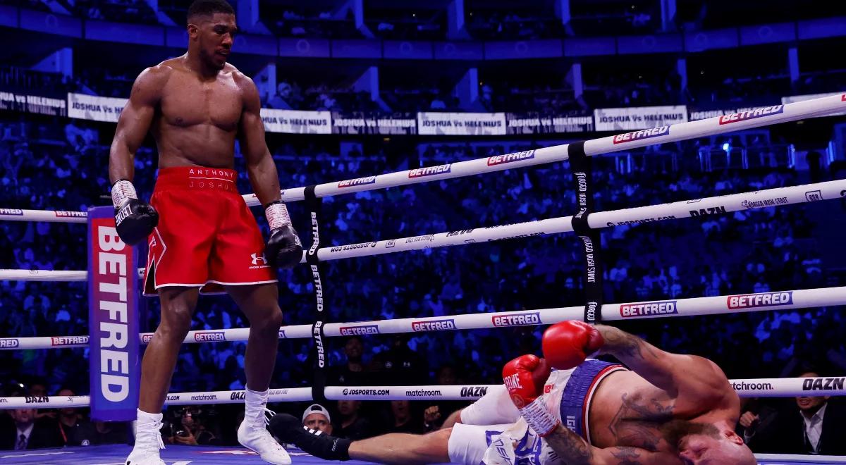 Anthony Joshua nie zawiódł. Robert Helenius znokautowany w 7. rundzie