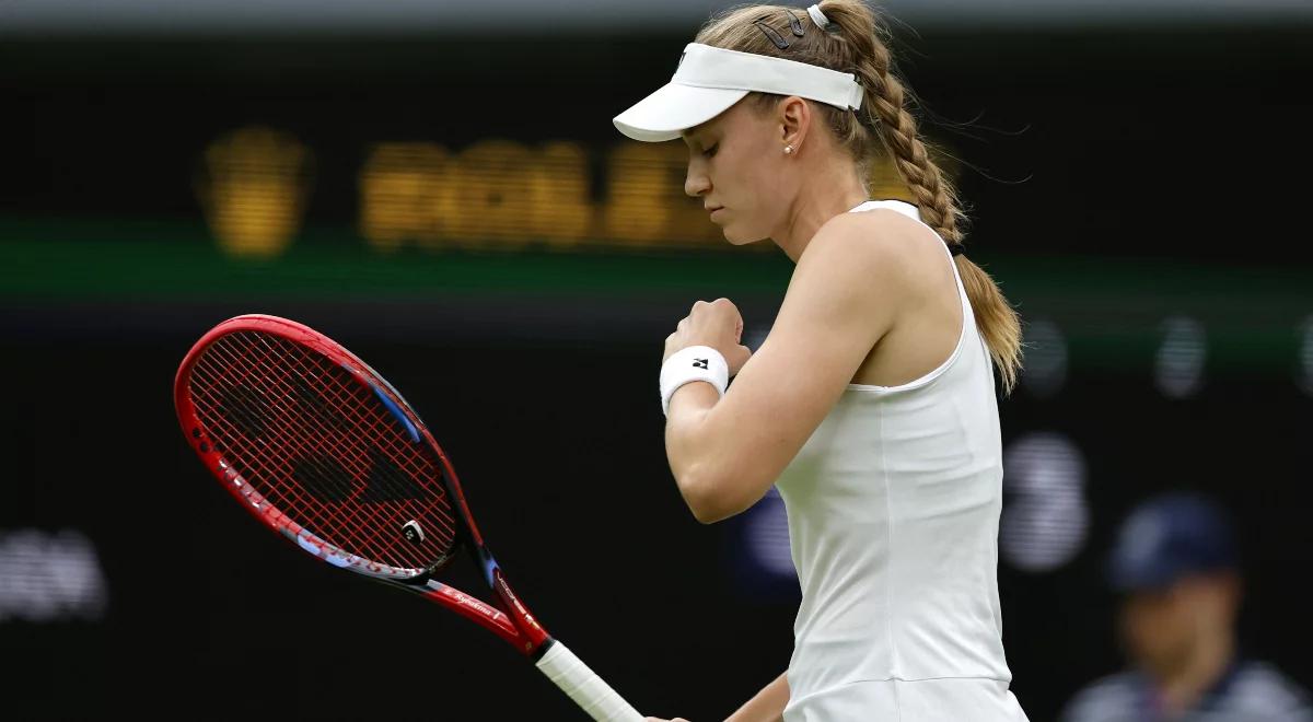 Wimbledon 2023: niespodziewane kłopoty Rybakiny. Obrończyni tytułu awansowała z problemami