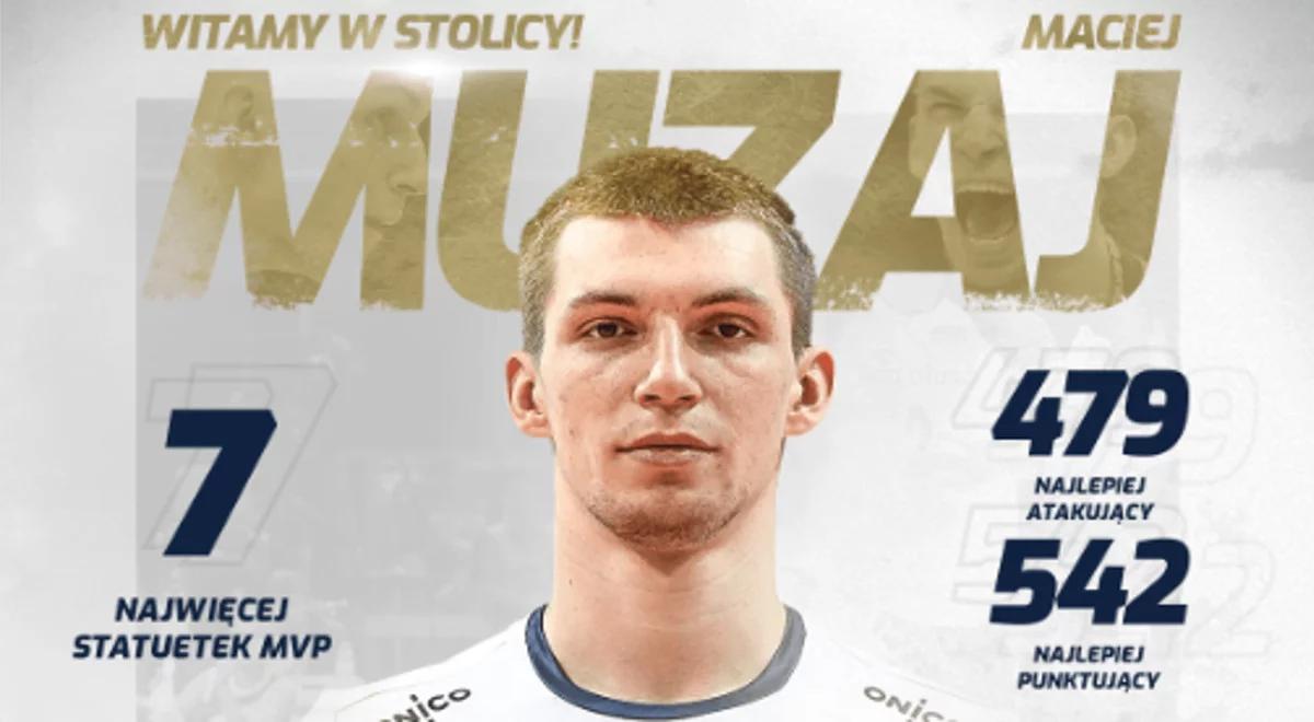 PlusLiga: Maciej Muzaj jednak zagra w ONICO. Atakujący zastąpi... Bartosza Kwolka 