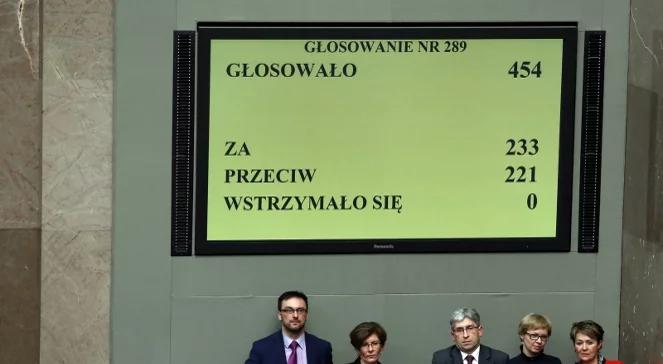 Sejm przyjął ustawę budżetową na 2013 rok
