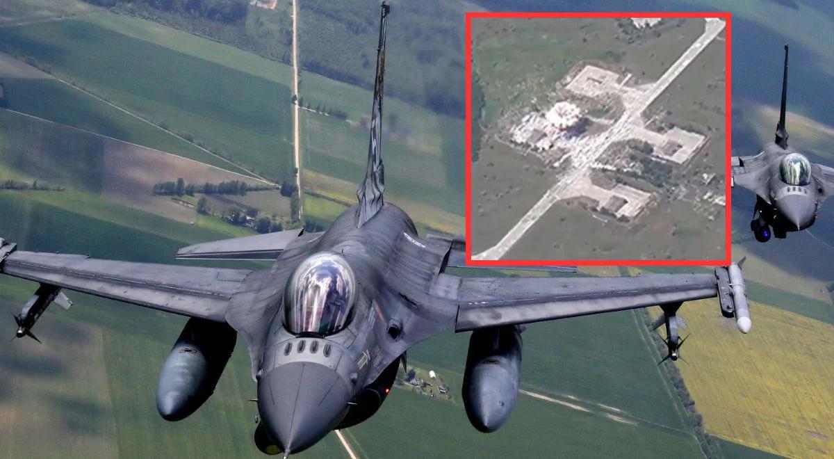 Rosjanie już polują na F-16? Trzy ataki na ukraińskie lotniska w trzy dni 