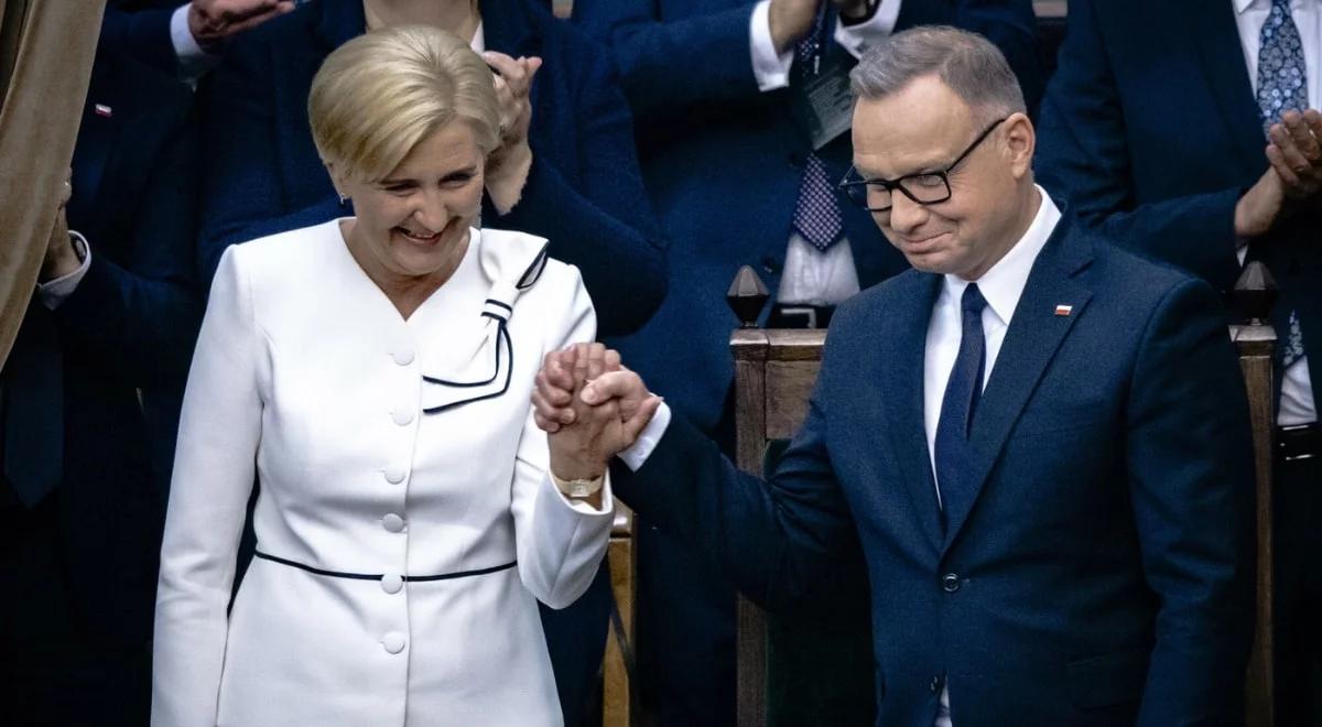 Żona byłego prezydenta ma nową pracę? Rzecznik NBP dementuje