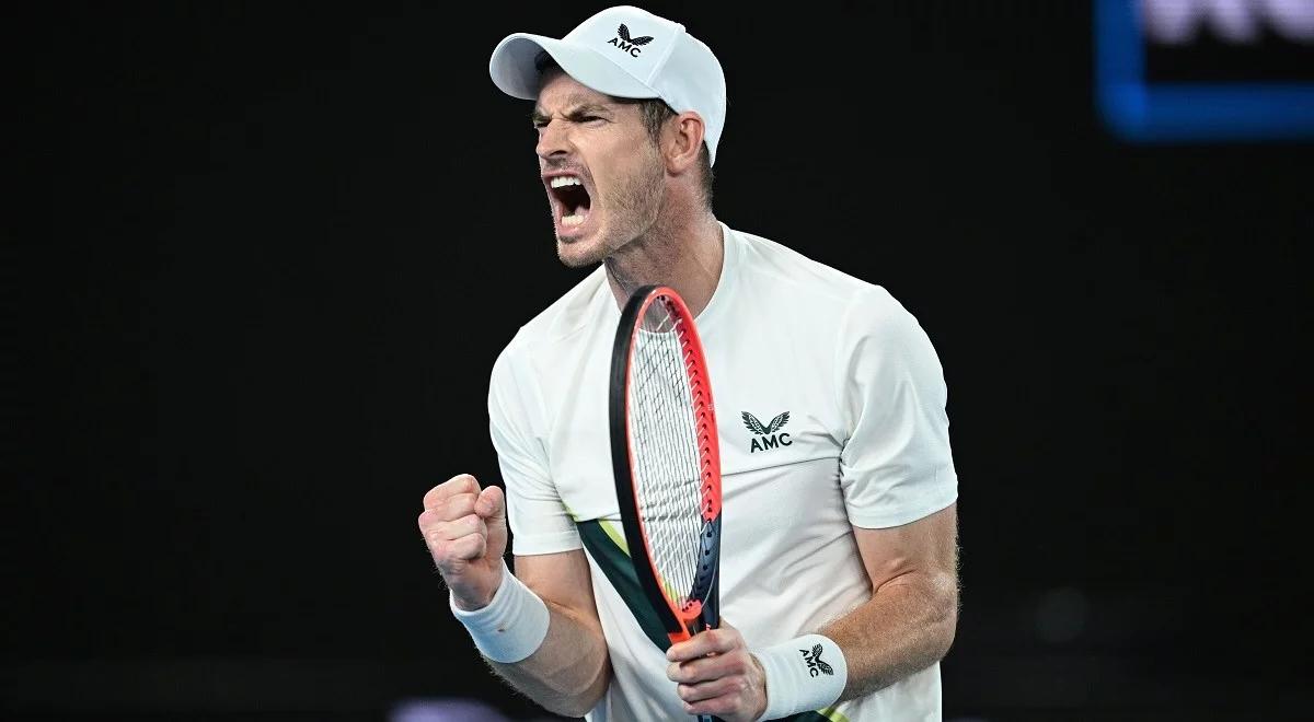 Australian Open: pięć godzin walki i obroniona piłka meczowa. Andy Murray pokonał Matteo Berrettiniego