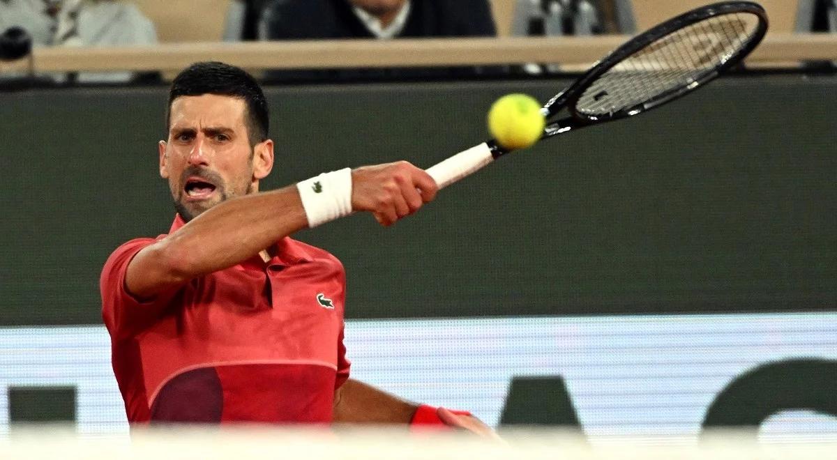 Roland Garros 2024. Novak Djoković melduje się w 1/8 finału po pięciosetowej batalii. Lorenzo Musetti postraszył lidera