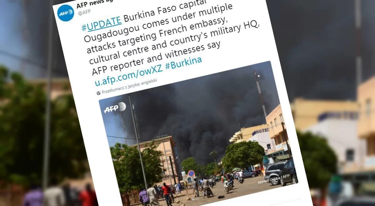 Zamachy terrorystyczne w Burkina Faso. Zaatakowano wiele miejsc jednocześnie