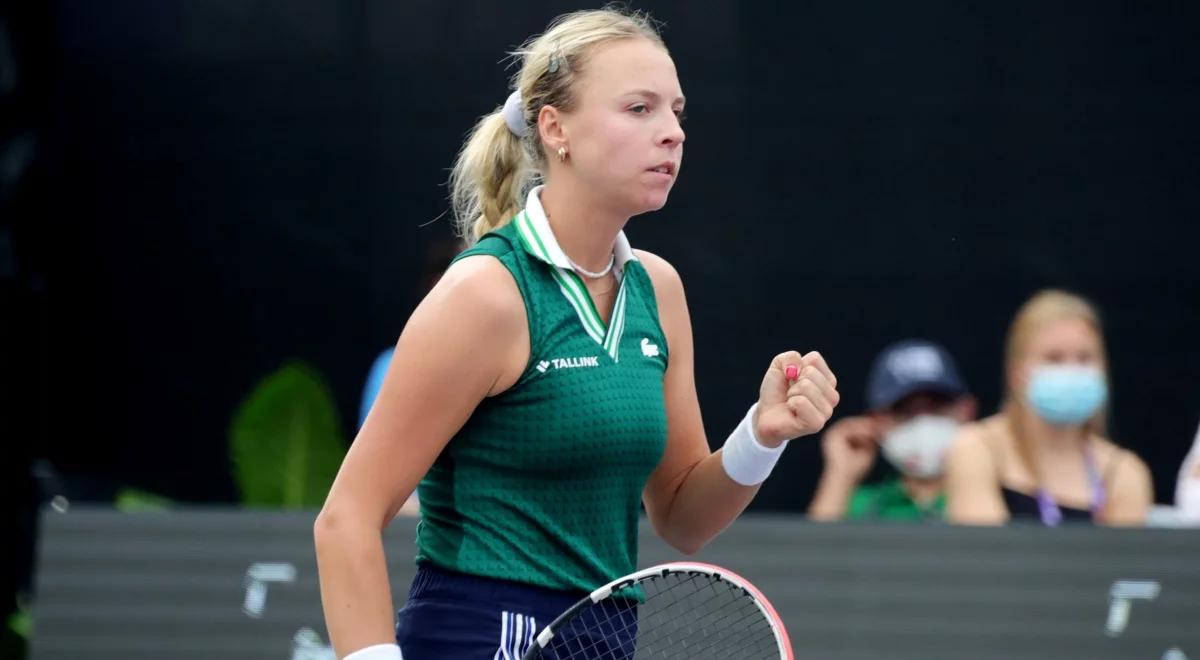 WTA Finals: wygrana Estonki Kontaveit na inaugurację