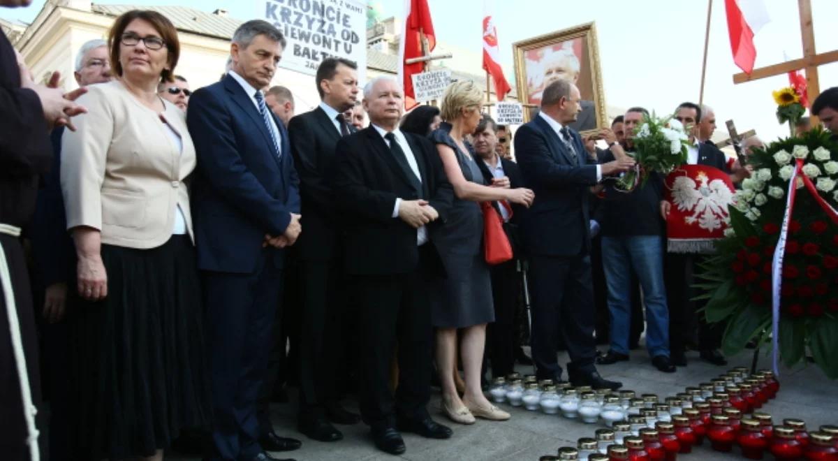 Szef PiS: wkrótce dwa pomniki na Krakowskim Przedmieściu