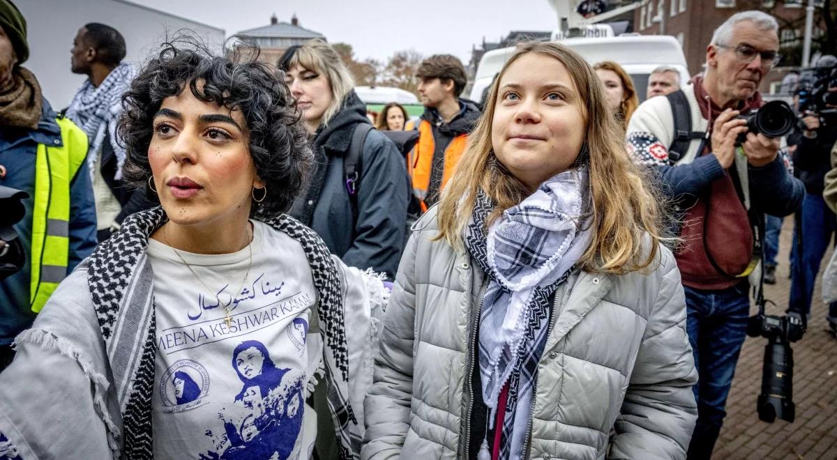 Propalestyńskie wypowiedzi Grety Thunberg wywołały oburzenie. Media wróżą koniec jej kariery