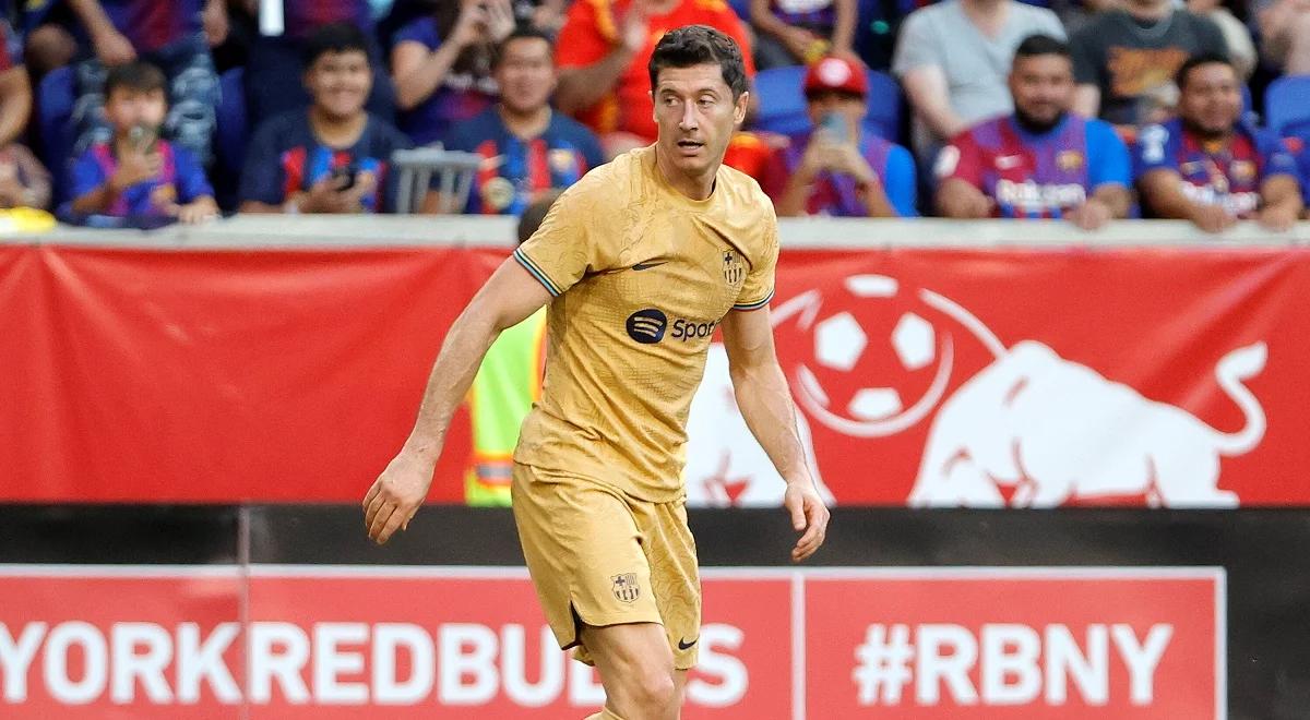 Robert Lewandowski znów bez gola. Strzelali inni - Barcelona ograła New York Red Bulls