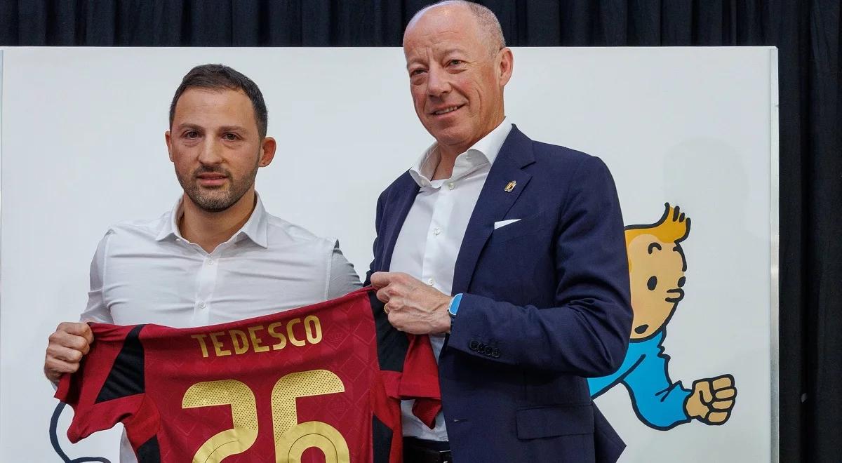 Belgowie zachwyceni selekcjonerem. Domenico Tedesco na dłużej trenerem "Czerwonych Diabłów"