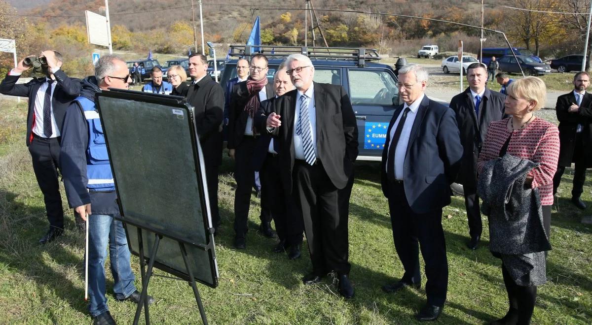 Szef MSZ o Gruzji: na Rosję trzeba wywrzeć presję