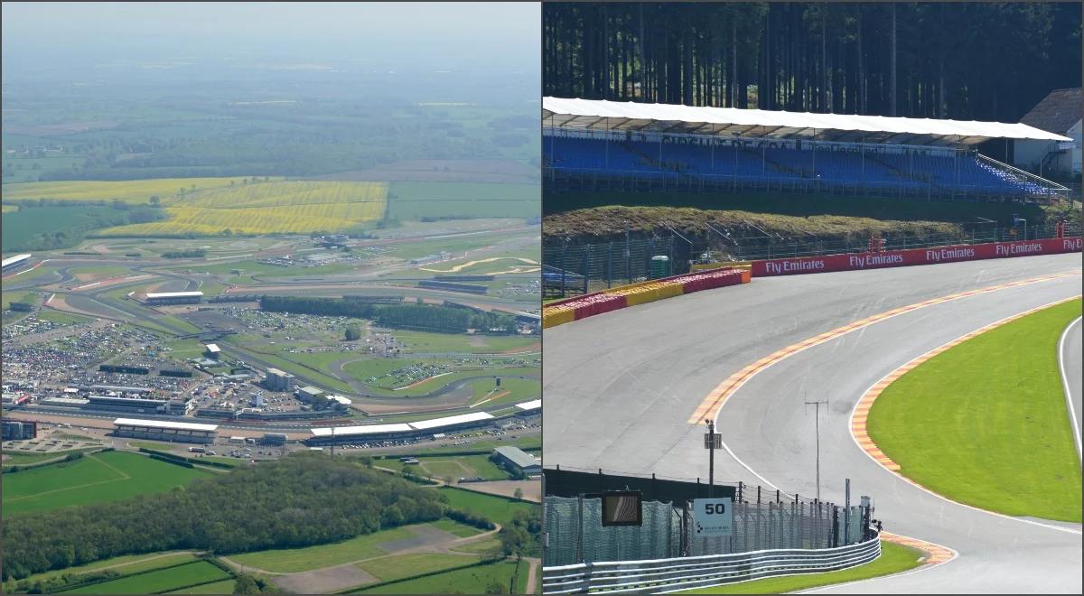 Formuła 1: tory Silverstone i Spa-Francorchamps gotowe do wyścigów
