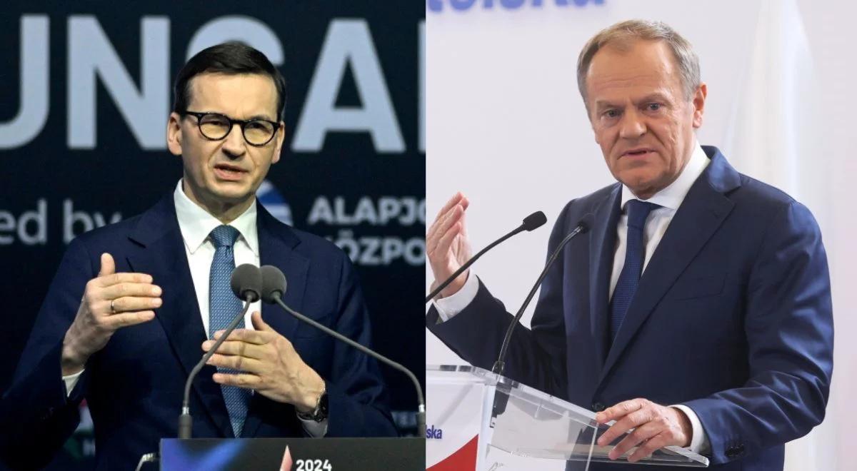 Ostry wpis premiera Tuska. "Głupota? Zdrada?". Morawiecki odpowiedział