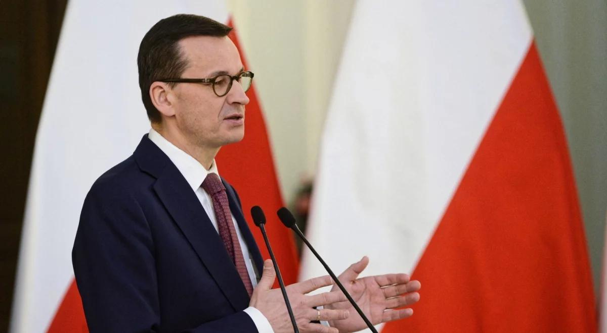 Premier komentuje dane GUS: "wiemy jak w sposób racjonalny i odpowiedzialny zarządzać finansami i budżetem państwa"