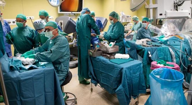 To pierwsza taka operacja robota da Vinci