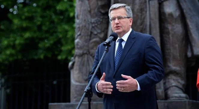 Komorowski: od nas zależy, czy wolność będzie dobrze spożytkowana