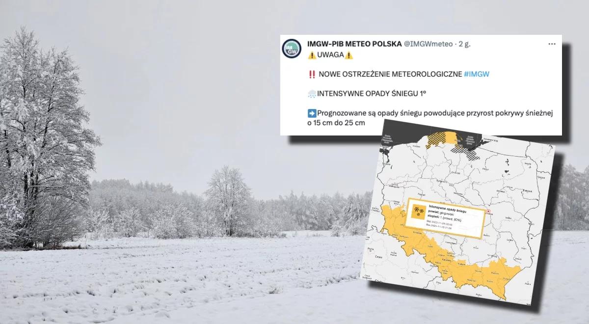 IMGW: uwaga na śnieżyce i silny mróz