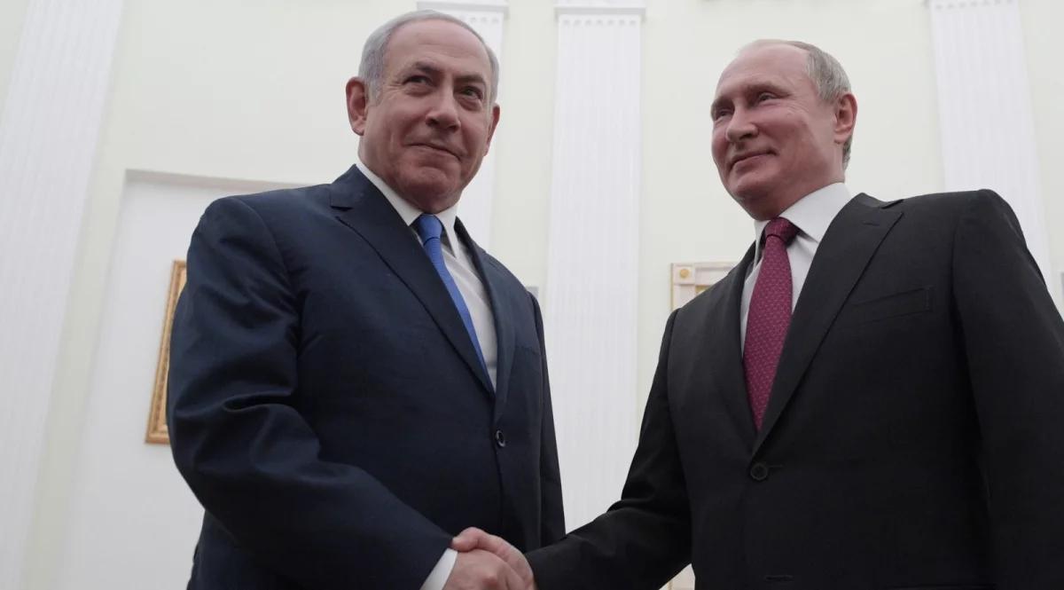 Netanjahu w Moskwie: Izrael będzie reagował na naruszanie jego granic