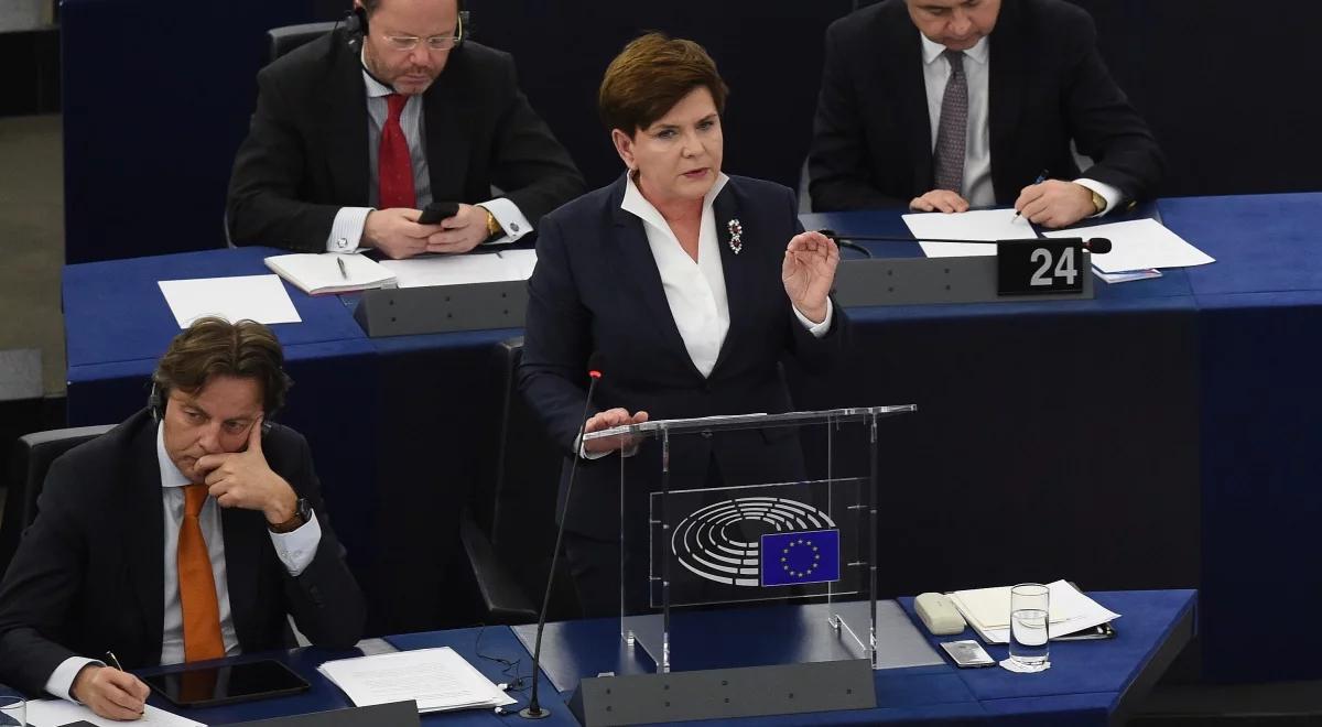 "Beata Szydło broniła kursu swojego rządu". Zagraniczne agencje o debacie w PE