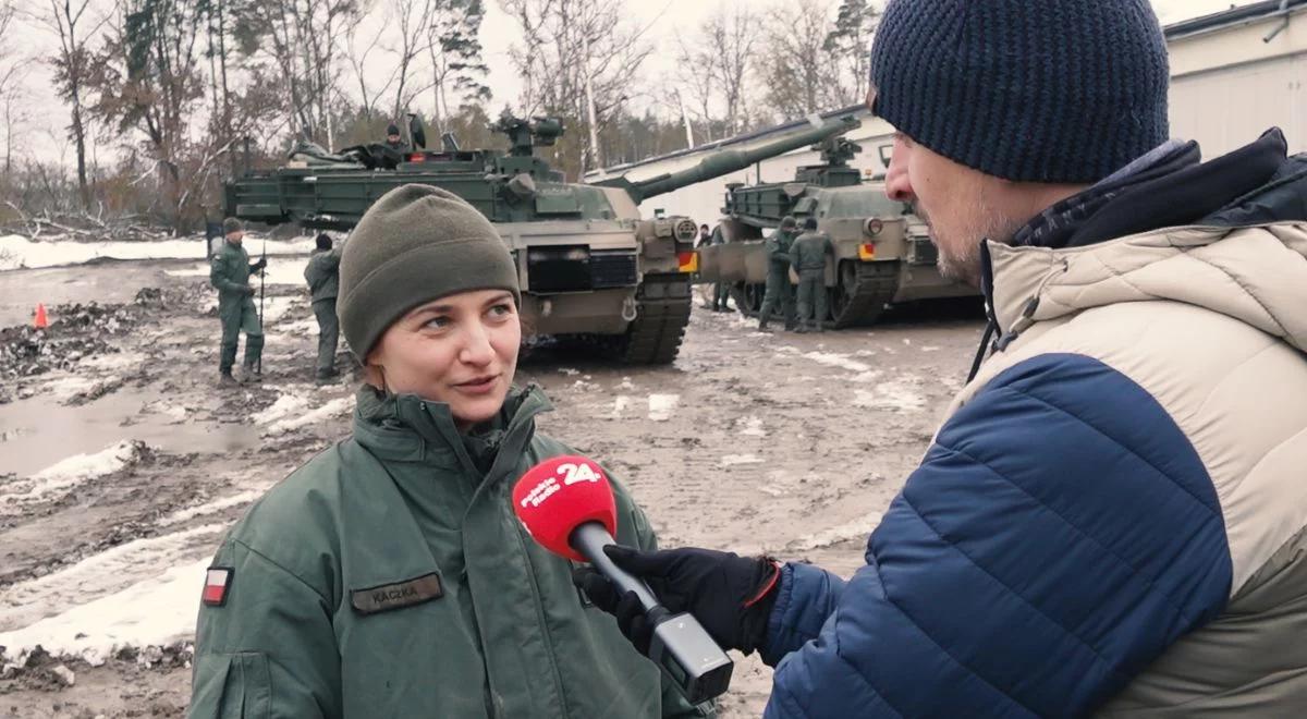 "Rwą się do nauki". Sprawdziliśmy, jak polscy żołnierze radzą sobie z obsługą abramsów