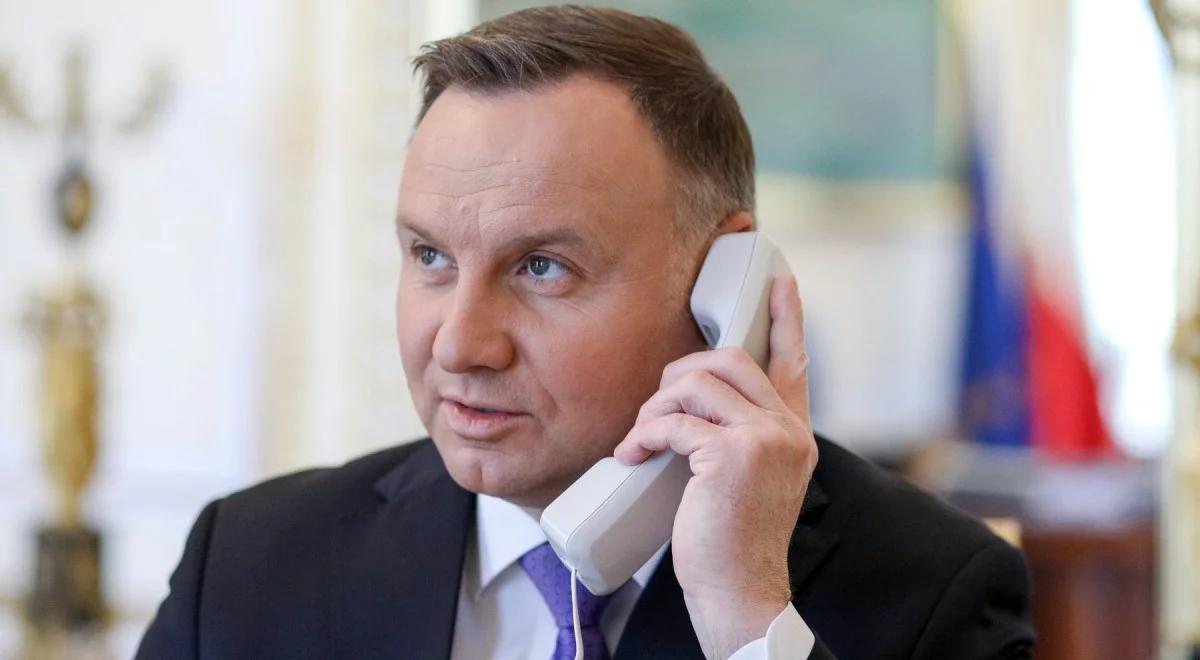 Pilne konsultacje ws. Ukrainy. Prezydent Andrzej Duda rozmawiał z szefem NATO 