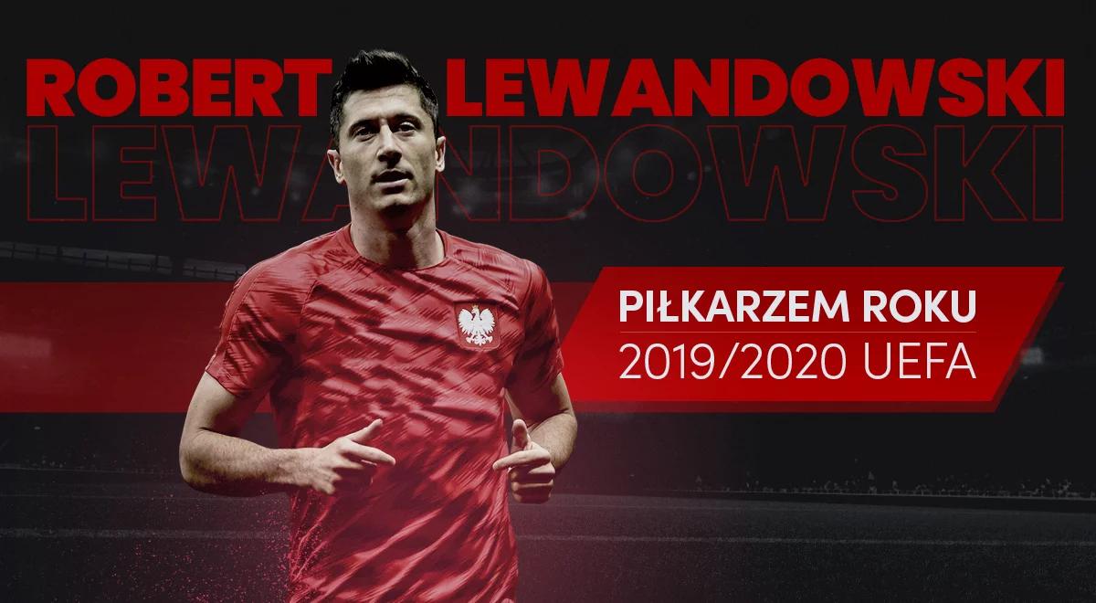 Robert Lewandowski wyróżniony. Polak piłkarzem roku UEFA