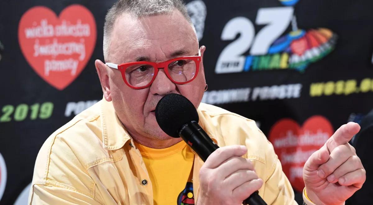 Jerzy Owsiak: w niedzielę na krótko zatrzymaliśmy finał