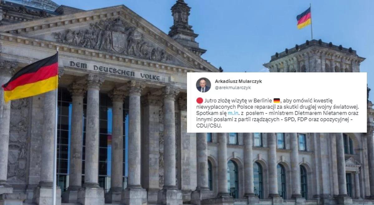 Wiceszef MSZ z wizytą w Berlinie. Tematem rozmów reparacje wojenne