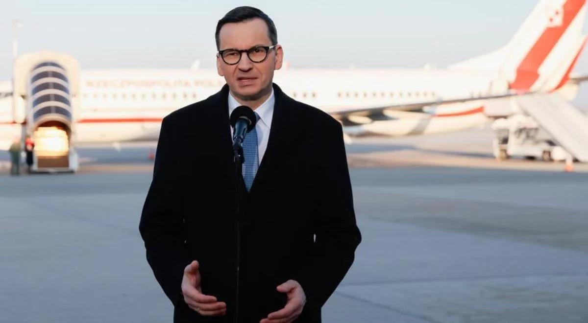 Premier Morawiecki przybył do Waszyngtonu; wieczorem spotka się z wiceprezydent USA