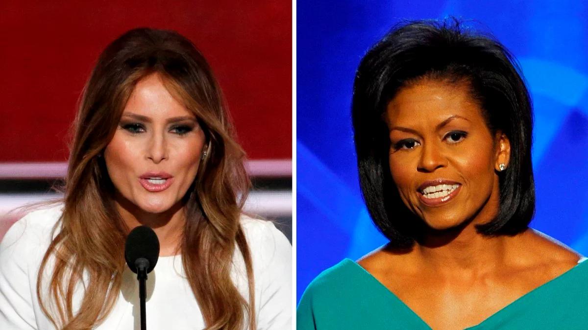 Melania Trump skopiowała fragment przemówienie Michelle Obamy?