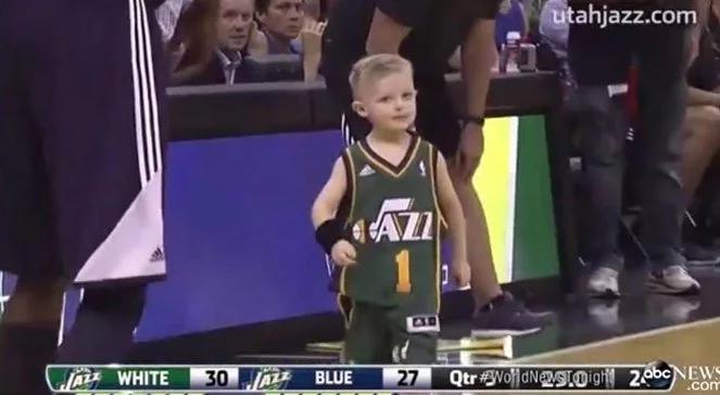 NBA: zespół Utah Jazz spełnił marzenie pięciolatka chorego na białaczkę