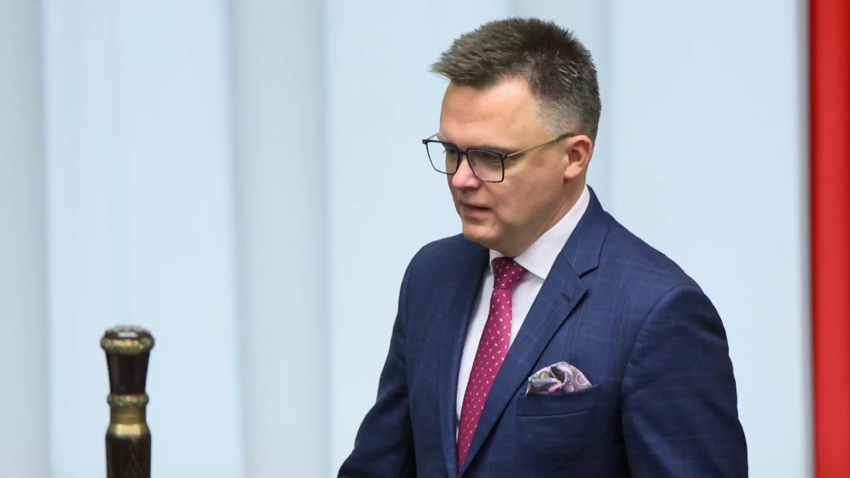 Szymon Hołownia w Sejmie w kontrze do PO. Urbaniak: błędy próbuje naprawić błędami