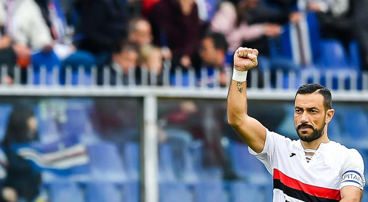 Serie A: Quagliarella liderem klasyfikacji strzelców. Sampdoria bez punktów, Linetty i Bereszyński na boisku
