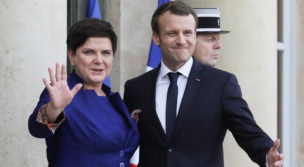 Beata Szydło w Paryżu. "Bez Francji i Polski reforma UE się nie powiedzie"