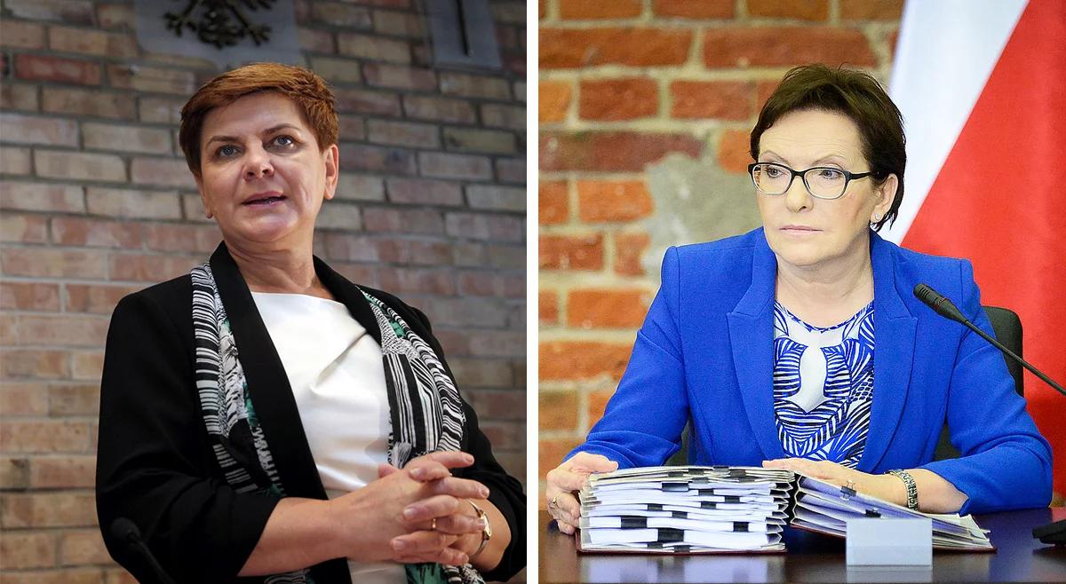 Beata Szydło i Ewa Kopacz w kampanii wyborczej