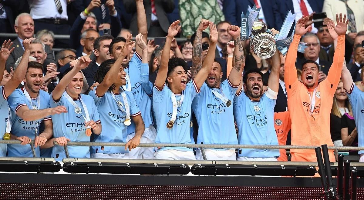Puchar Anglii: finałowe derby dla Manchesteru City. "Obywatele" blisko potrójnej korony