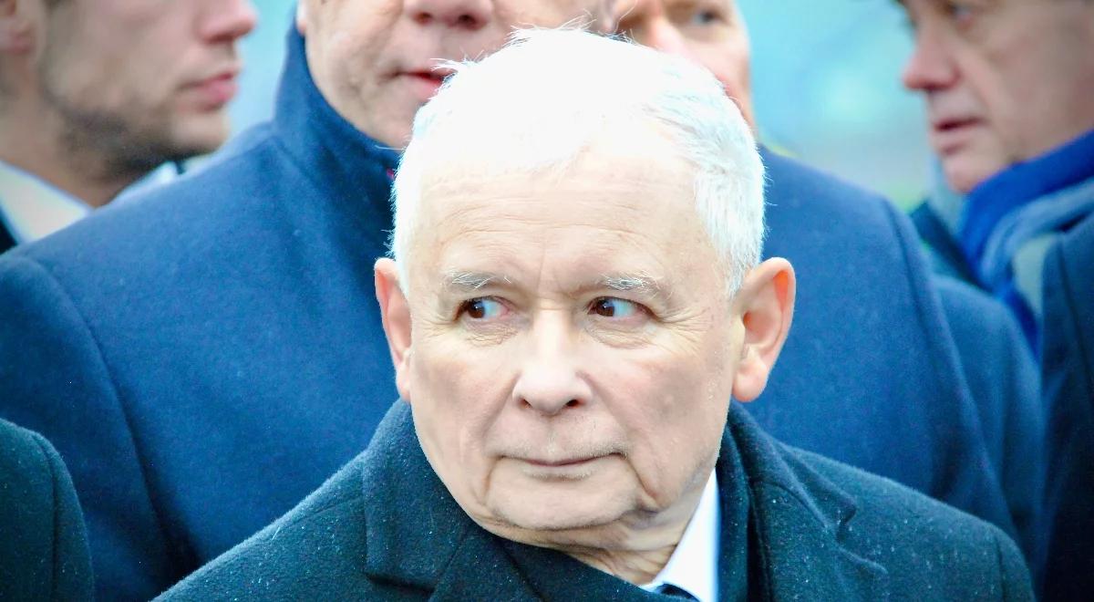 Jarosław Kaczyński wzywa na "marsz wszystkich patriotów". Podał datę