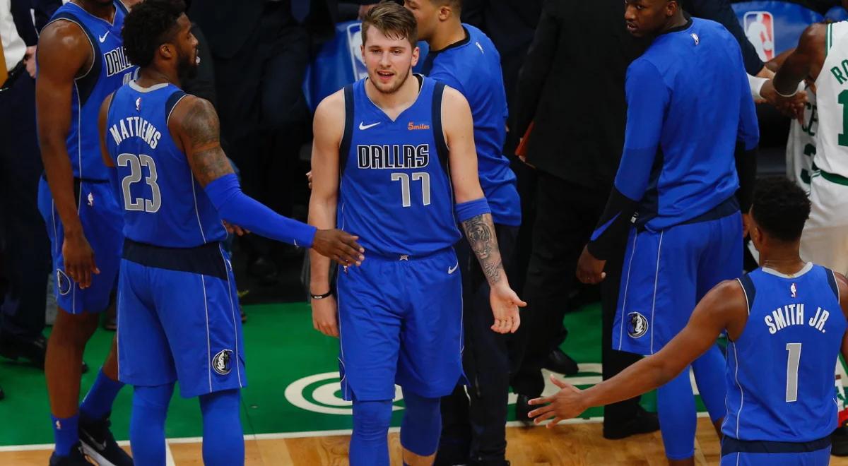 NBA: Luka Doncić wciąż zachwyca. 19-latek poprowadził Mavericks do wygranej 