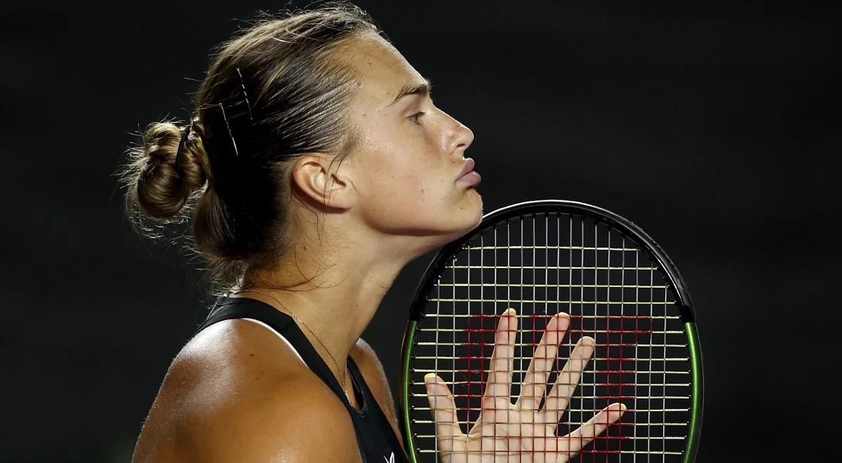 WTA Finals: Aryna Sabalenka krytykuje organizatorów. "To brak szacunku"