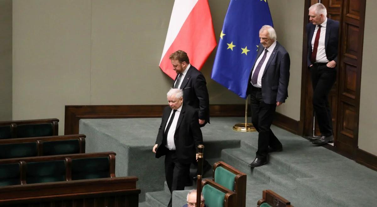 Sawicki: oświadczenie Kaczyńskiego i Gowina potwierdza, że od początku grali w jednej drużynie