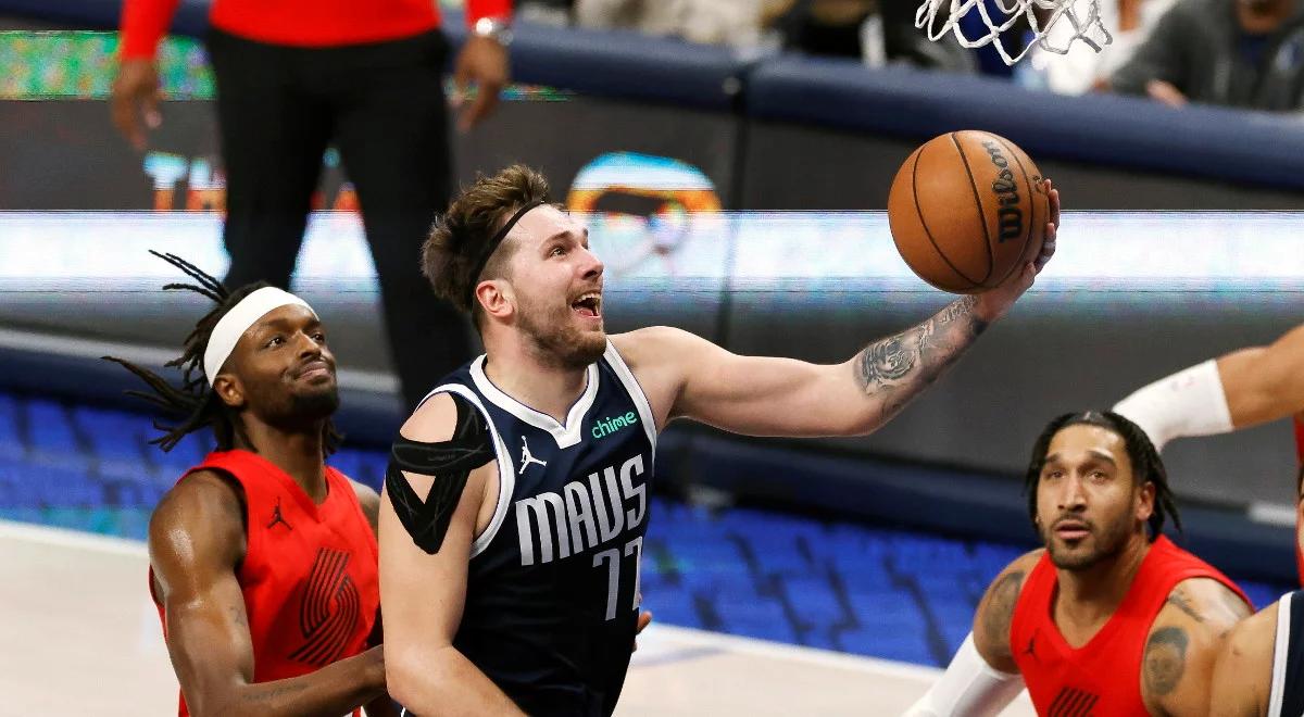 NBA: świetny mecz Doncicia. Rzucił 30 punktów w jednej połowie 