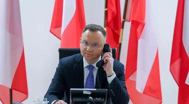 "Mamy to samo stanowisko". Andrzej Duda po rozmowie z premierem Kanady nt. Ukrainy