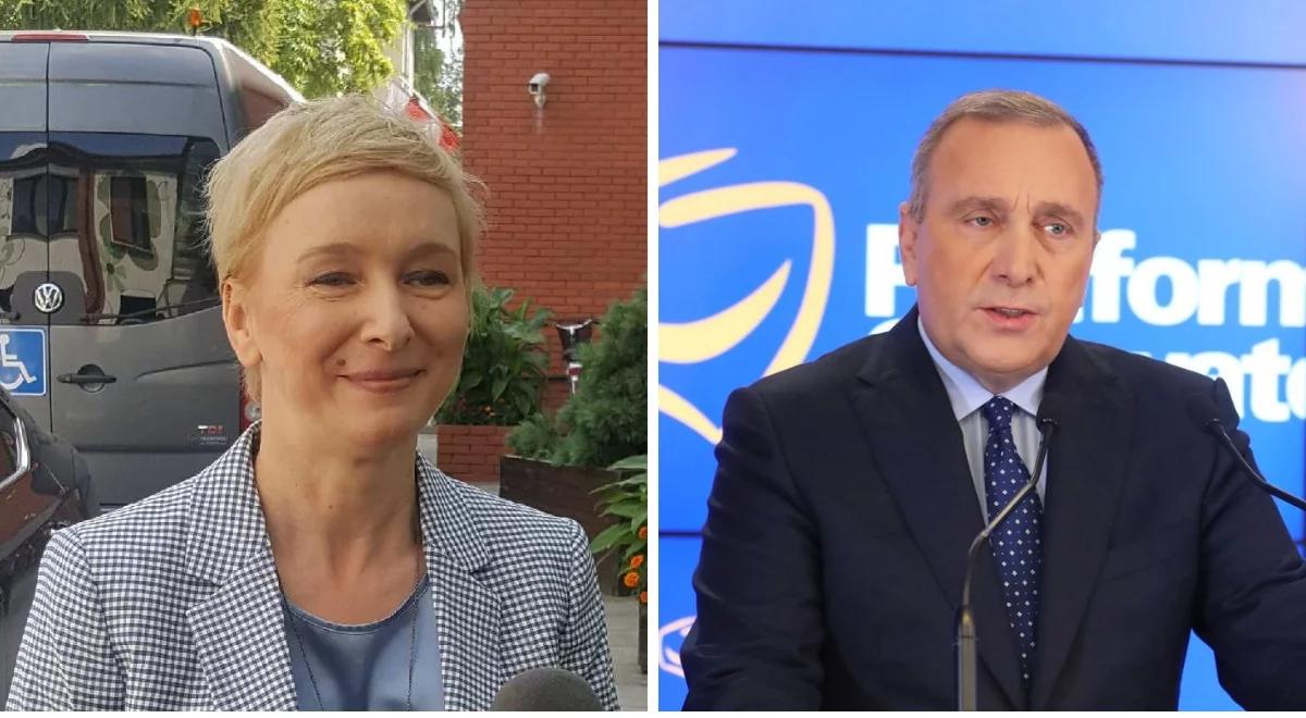 Pojedynek "jedynek" we Wrocławiu. Zdecydowana przegrana Grzegorza Schetyny