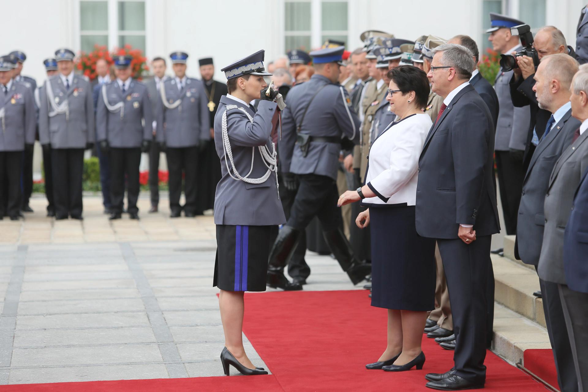 Święto policji. Pierwsza nominacja generalska dla kobiety. "To wszytko dla Polski"