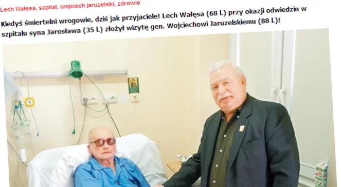 Matka Boska nad łóżkiem szpitalnym Jaruzelskiego